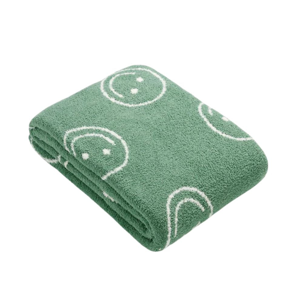 Smiley Face Plush Blanket Carvallo
