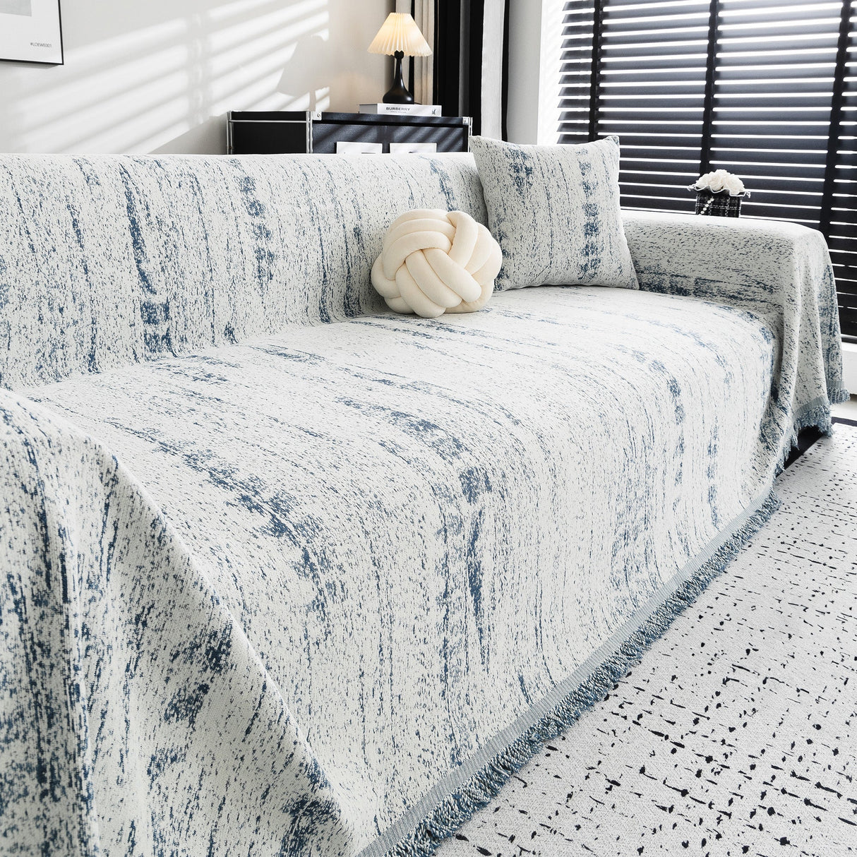 Samtida Canvas Sofföverdrag - Modernt, Stiligt & Hållbart Soffskydd Carvallo