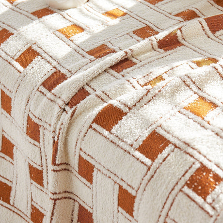 Mysig vinter crosshatch stil soffa skydd - Modern, stilren och hållbar soffa skydd Carvallo