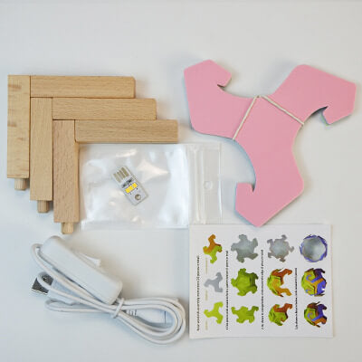 DIY Mondlampe LED Nachtlicht USB Dekorative Tischlampe MILA Sverige