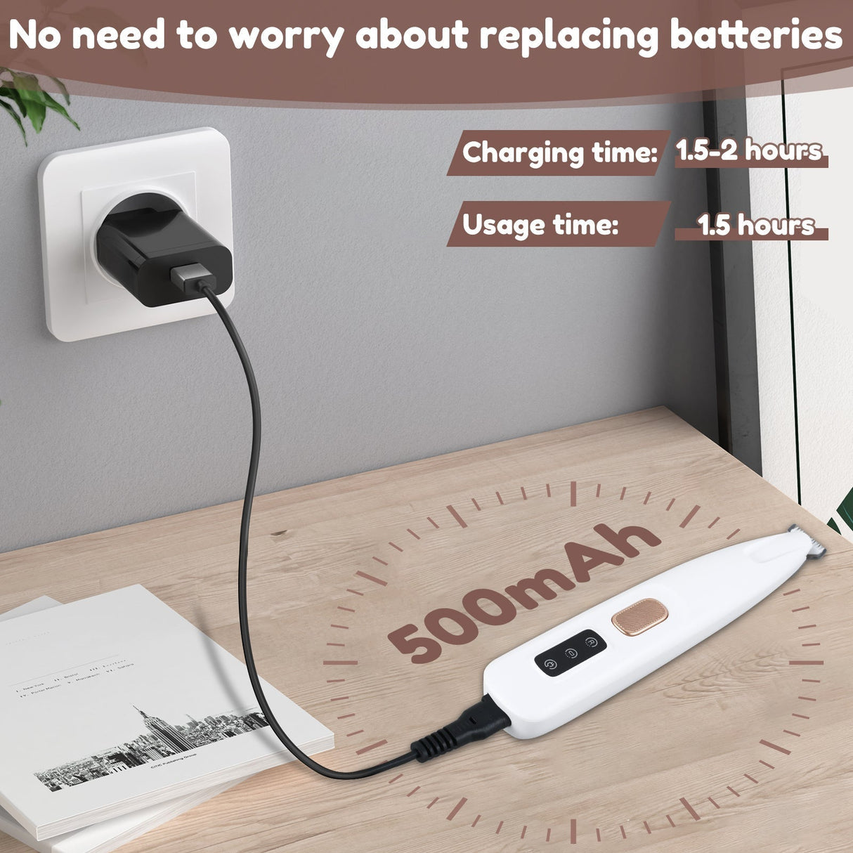 Carvallo | PawPerfect - LED Husdjurshårklippare Pro Carvallo