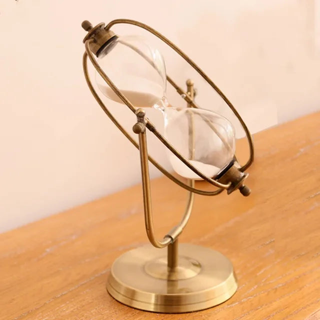 SandFlow – Elegant sandglas med vintage design och klassisk ram till inredning Carvallo