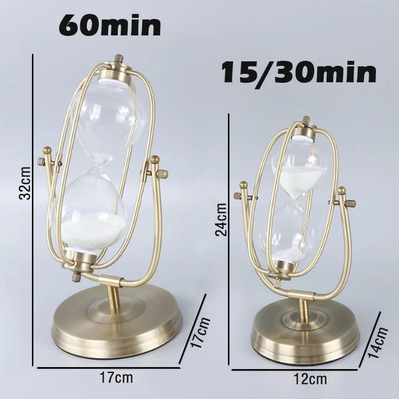 SandFlow – Elegant sandglas med vintage design och klassisk ram till inredning Carvallo