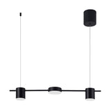 Trum Aluminium Hänglampa Eiland Modern Enkel 3/5-lamps Svart/Guld Taklampa i Varm/Vit Ljus Carvallo