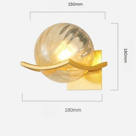 LED-vägglampa i glas – Modern, Dekorativ belysning Carvallo