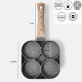 OmeletMaster - fem sektioners stekpanna för perfekt frukost Carvallo