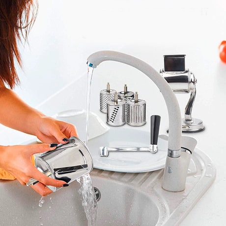 Luxora Multifunktionell Kök Rotationsmatberedare Skivare Carvallo