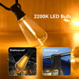 RainGlow - Vattentät LED-ljusslinga Carvallo