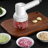 QuickChop – Kompakt manuell kökshackare med enkel betjäning och klar behållare Carvallo