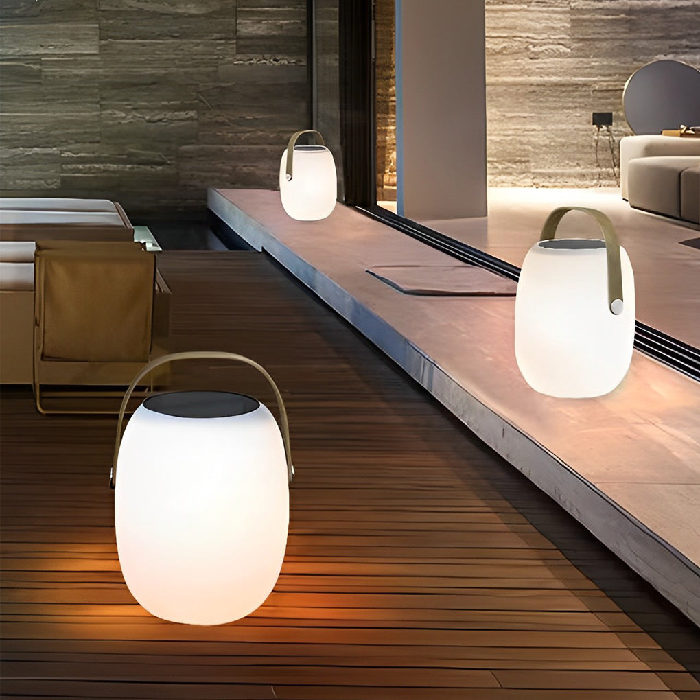 Utomhus Solarlampa med Handtag Carvallo