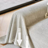 Mjuk korduray varm våffelväv sofföverdrag för komfort Carvallo