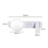 EclipseBeam Light - Dekorativ Månevägglampa Carvallo