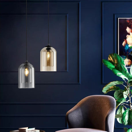 Modern minimalist glas hänglampa Carvallo