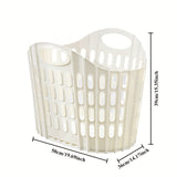 FlexiFold bärbar tvättkorg – Kompakt och lättbärbar klädkorg MILA Sverige