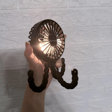 Portabel klämfläkt med flexibel stativ Carvallo