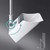 Carvallo- och sopskyffelset Cleanovo Duo | Multifunktionell med självrengörande kam | Ergonomisk & platsbesparande Carvallo