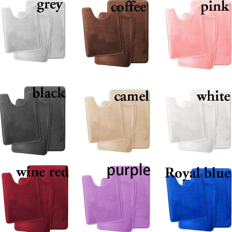 Mjukt minnesfoam badmatta set - För komfort och lyx Carvallo