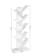 TreeStack Regal – 8-tiers trähylla Carvallo