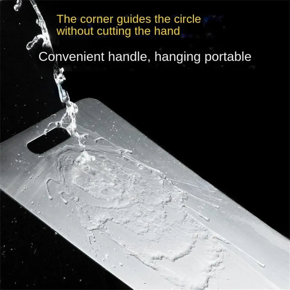 Royallure Titanium Förbättrad Skärbräda - Hållbar, Dubbel-Sidig, Livsmedelsklassad Säker Skäryta för Kök och Utomhusbruk Carvallo