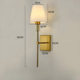 AuraShade Light - Uppladdningsbar Ameran LED-vägglampa Carvallo