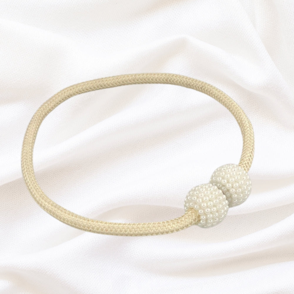 Magnetisk pärl gardinband | 2 delar set Carvallo