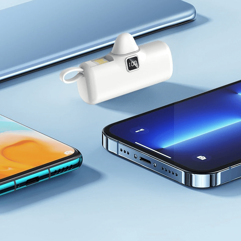 Bärbar Mini Powerbank 5000mAh-Personligt-BB-Hemnix