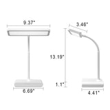 Minimalist Touch LED-bordslampa – USB-uppladdningsbar och dimbar lampa MILA Sverige