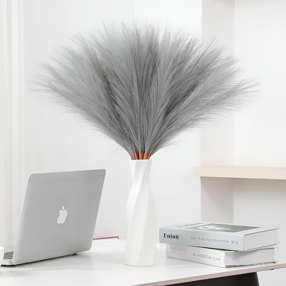 Stiliga Faux Pampas Gräs Stjälkar | 3 St Carvallo