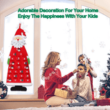 Jultome Snögubbe Advent Hängande Kalender Med 24-Fack-Jul-BB-Hemnix