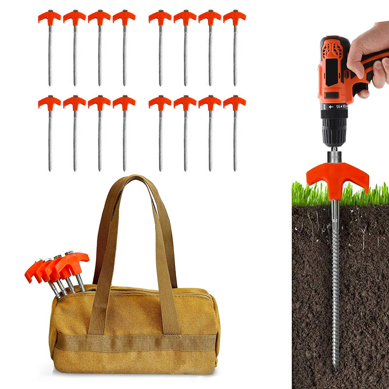 Carvallo - Galvaniserad stål pop up tältpluggar pluggar Carvallo