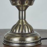 Klassisk Tiffany Oval skrivbordslampa – romantisk järn- och emaljdesign MILA Sverige