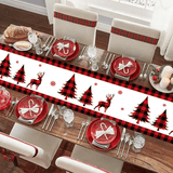 Julbordsduk i Tyg För Matbordet 180x35cm - Dekorera Matbordet i Julstämning-Jul-BB-Hemnix