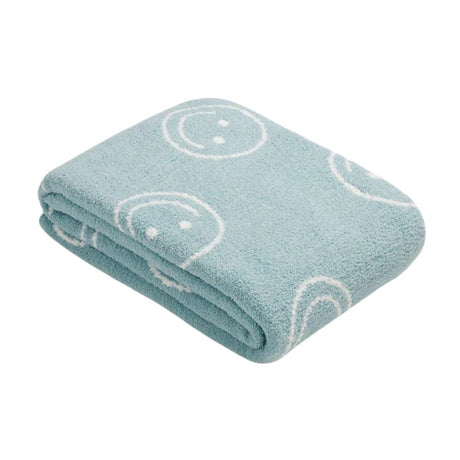 Smiley Face Plush Blanket Carvallo