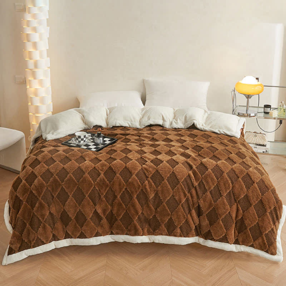 CozyWeave diamantfilt - Elegant soft-touch-komfort MILA Sverige