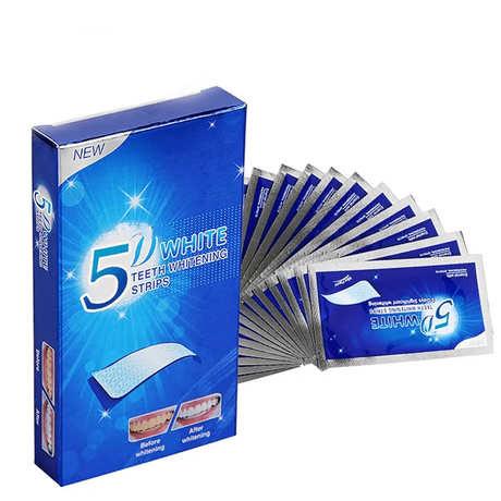5D Gel Tandblekningsremsor-tandblekning-BB-7 Par (14st) Remsor-Hemnix