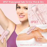 2 i 1 Elektrisk Bikini Trimmer - Dubbelhuvud Rakapparat För Kvinnor Carvallo