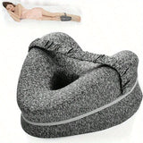 Ergonomiskt Sidliggande Kudde - Knäkudde med Avtagbart och Tvättbart Overdrag Carvallo