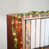 LED ljusslinga med murgröna – Dekorativ ljusslinga för inomhus och utomhus Carvallo