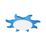 SunShape - Tecknad Trä Akryl Taklampa för Förskolan Carvallo