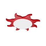 SunShape - Tecknad Trä Akryl Taklampa för Förskolan Carvallo