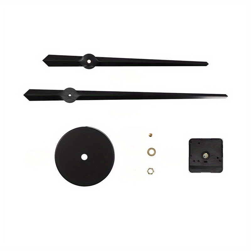 DIY Vägghängd Klocka med Metall Urskiva - Tyst Urverksrörelse för Heminredning Carvallo