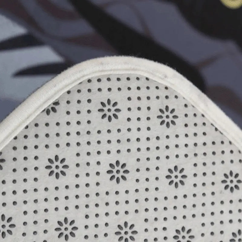 Plush Djurtryck Badmatta | Mjuk Halkfri Stor Badrumsmatta | Brick by Brick Carvallo