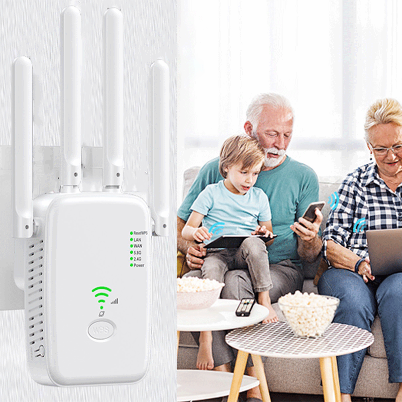 Uppgraderad Wifi-förstärkare - Snabbare hastighet och mindre signalförlust Carvallo