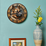 Stille Aluminium Väckarklocka - Tysk Shepherd Design Carvallo