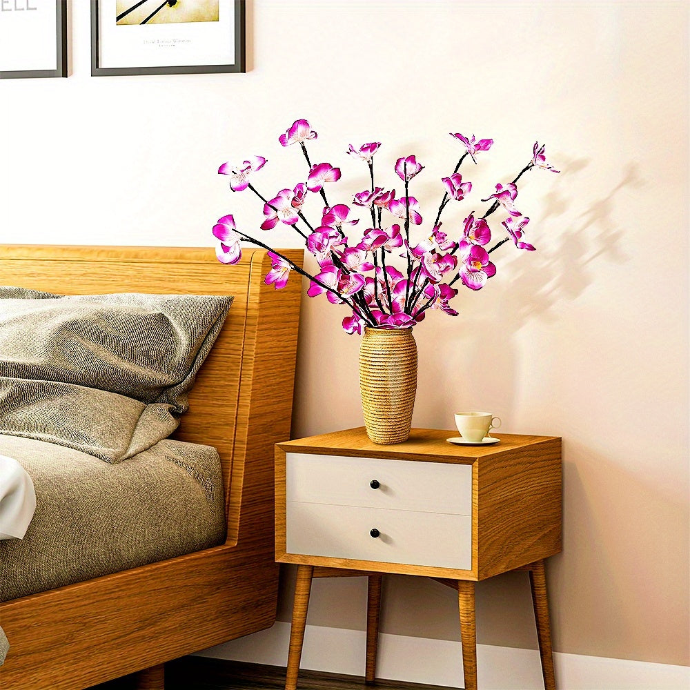 OrchidGlow - Phalaenopsisorkidé med 20 LED-lampor för inredning Carvallo