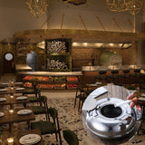 Rostfritt Stål Askfat med Lock – Vindskyddat och Rostfritt Askfat för Inomhus- och Utomhusbruk Carvallo