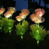 Fairy Flower LED Lamp – Lurig blommönster i stål Carvallo