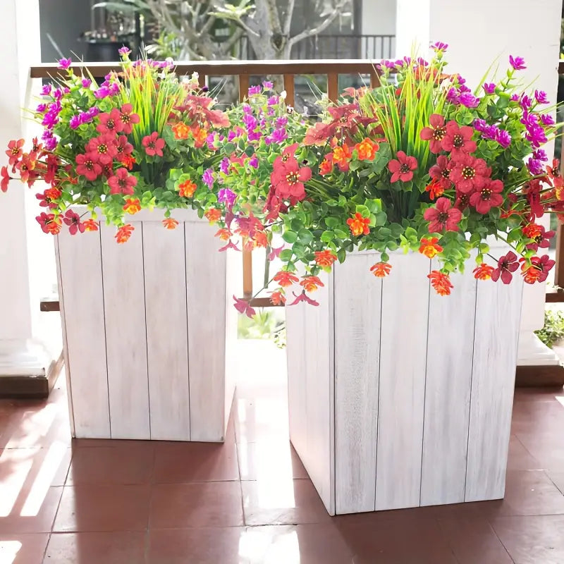 Kunstig vetegräsplanta i plast – Dekorativt gräs för trädgård, hem och utomhus Carvallo