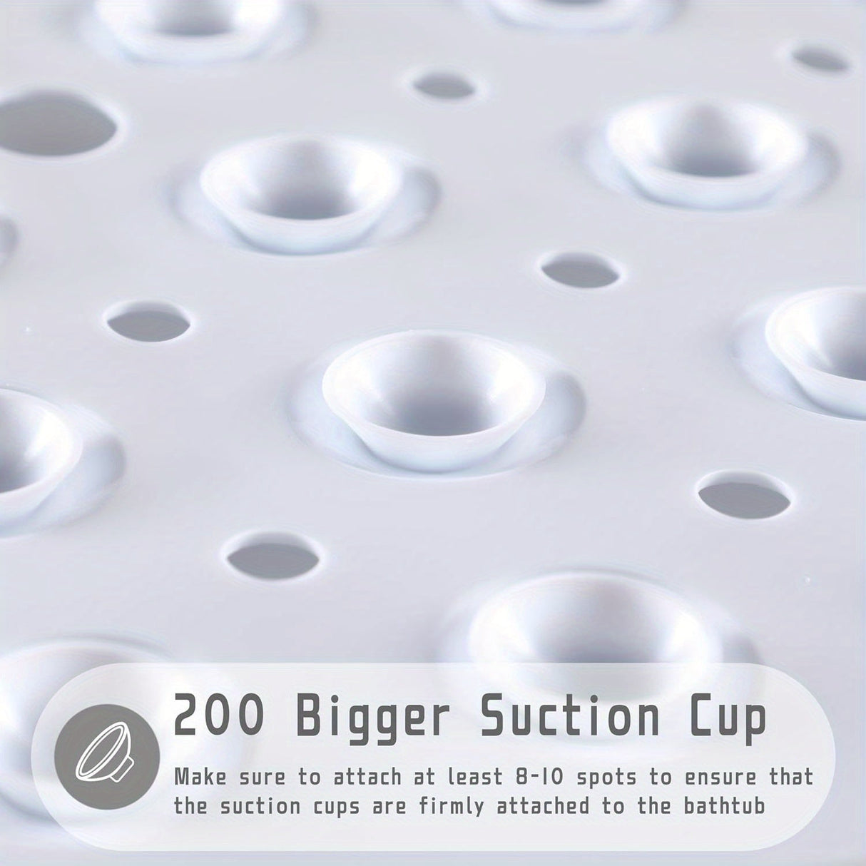 Extra Lång Antislip Badmatta - För en Säker Badupplevelse Carvallo