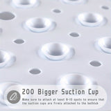 Extra Lång Antislip Badmatta - För en Säker Badupplevelse Carvallo